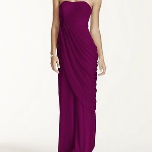 David’s Bridal bridesmaid dress